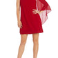 R&M Richards - One Shoulder Short Evening Dress