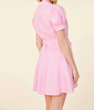 Dolce Cabo - Linen Belted Mini Dress