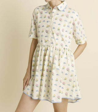 Aureum - FLORAL MINI DRESS