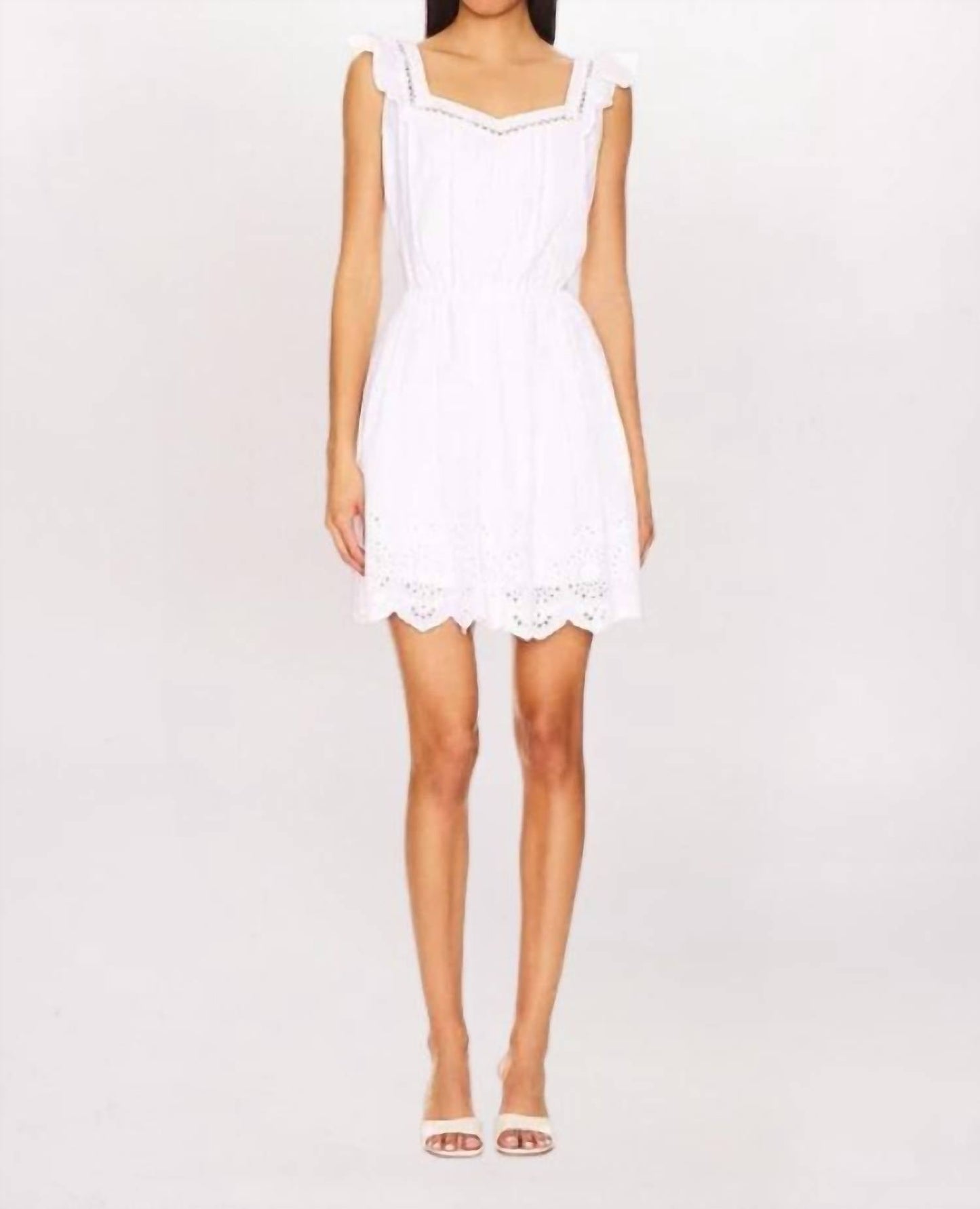 Steve Madden - Women's Astra Eyelet Voile Dress