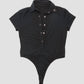 Foreplay Golf - Short Sleeves Golf Polo Bodysuit