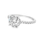 Allyanna Gifts - Women's 2.0ct 8.0mm Moissanite Engagement Ring