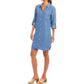 Karen Kane - Roll Tab Chambray Shirtdress