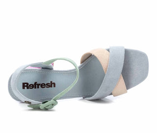 Xti - Women's Heeled Suede Sandals