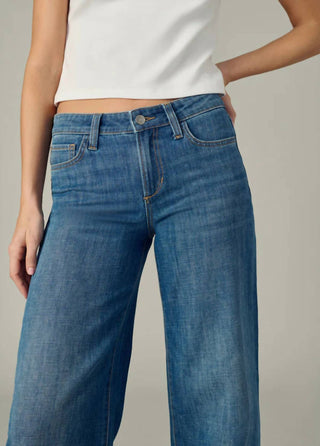 Joe'S Jeans - Lou Low Rise Wide Leg Jeans