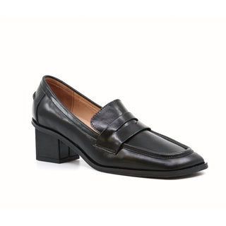 All Black - Women's Angle Princess Loafer