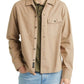 Rag & Bone - Greige Long Sleeve Stanton Shirt Jacket
