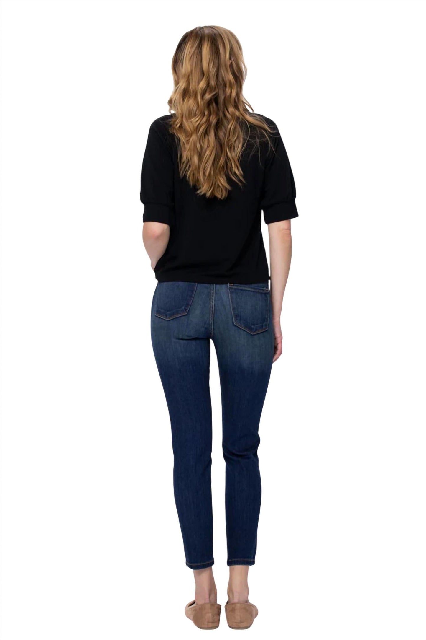 Judy Blue - Aurora Mid Rise Skinny Jeans