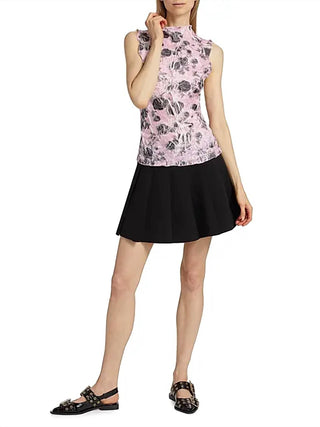 Ganni - Shibori Pleat Top