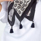Echo - FOULARD SQUARE TASSEL SCARF