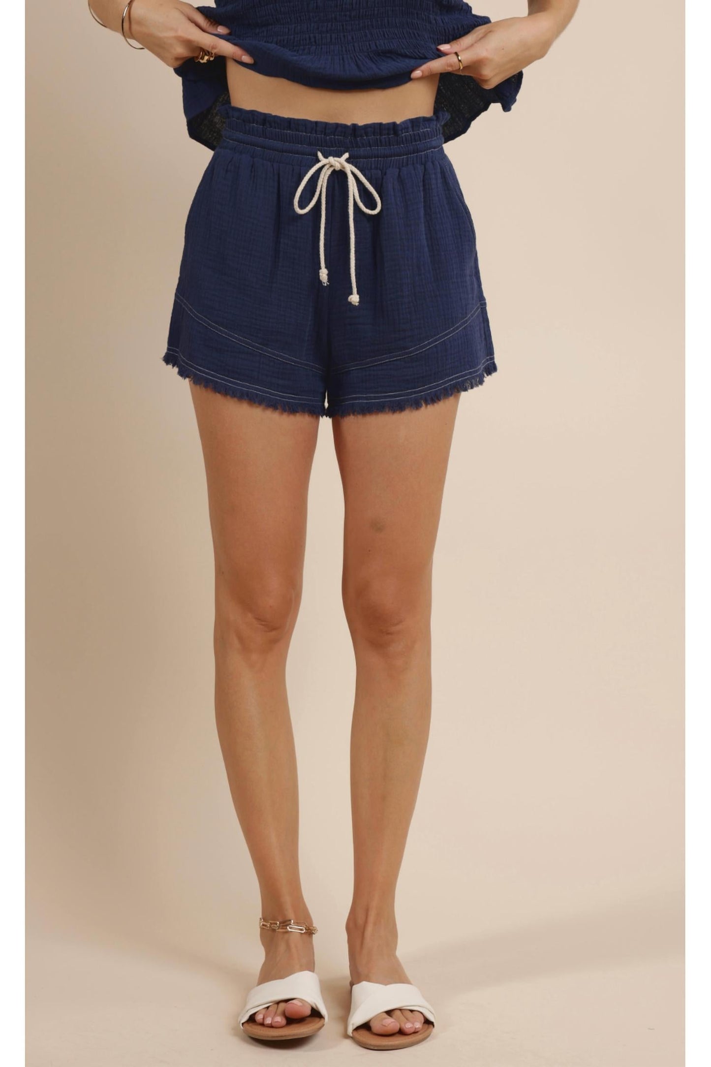 Sage The Label - Fray Hem Shorts