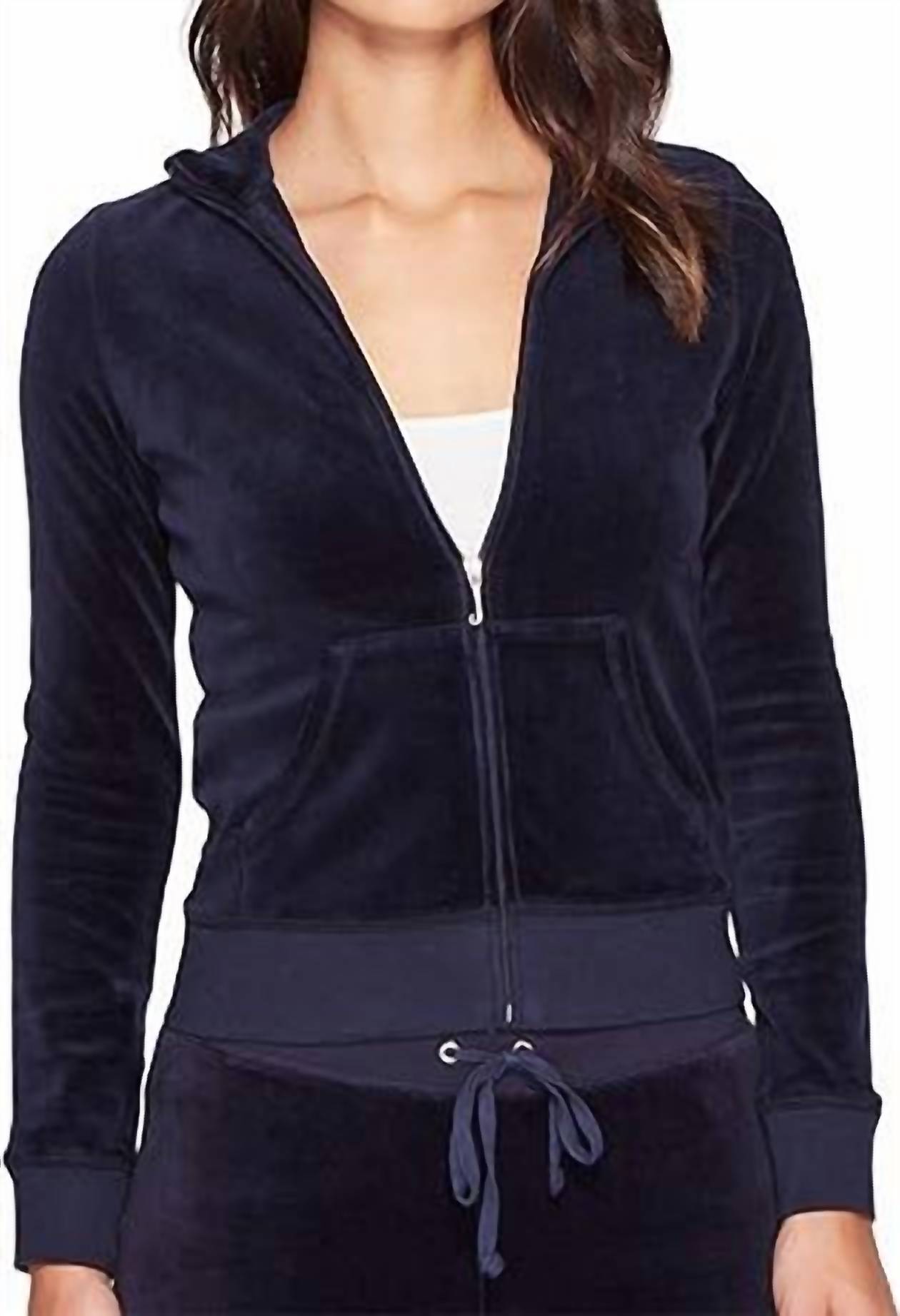 Juicy Couture - Velour Fairfax Fitted Jacket