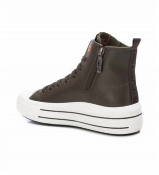 Xti - Women's Canvas Ankle Sneaker Boots