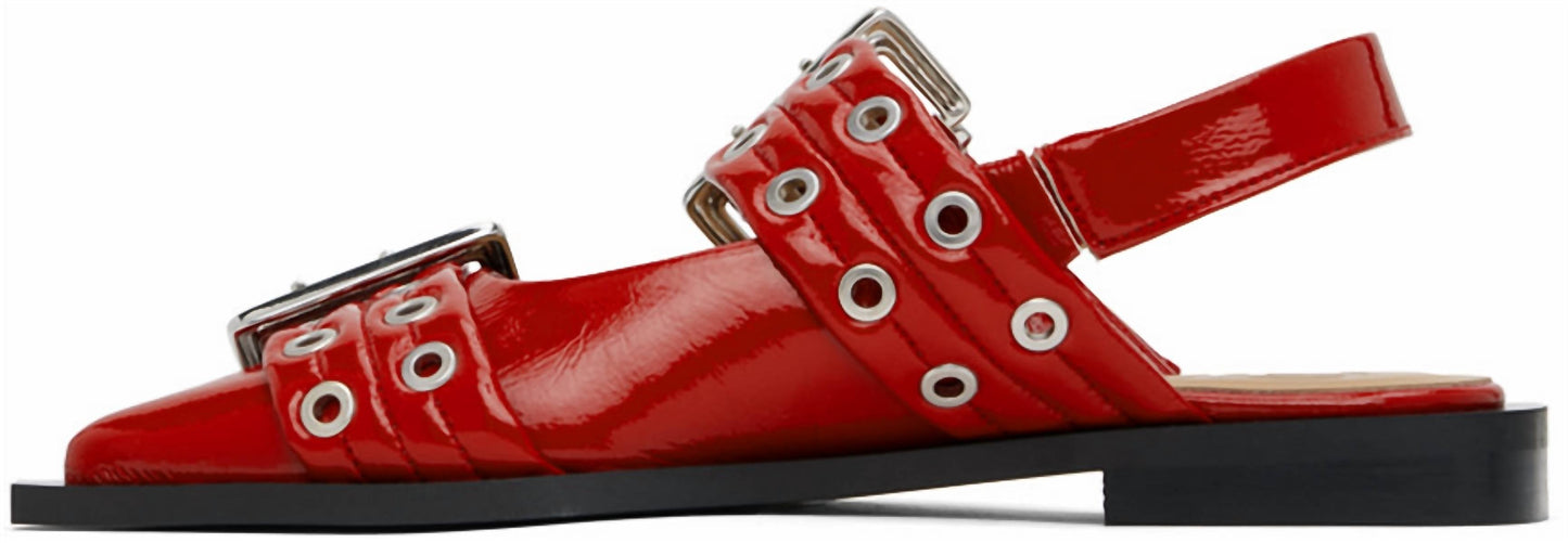 Marsh Wear - Women's Buckle Strap Slingback Flats