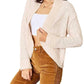 Double Take - Luxurious Knit Open Front Cardigan