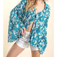 143 Story - Floral Pleated Shirt