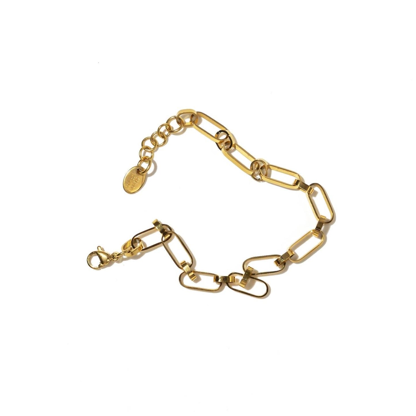 Brenda Grands - Women's Oval Links Bracelet