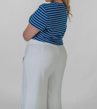 Tanya Taylor - Zola Crew Neck Short Sleeve Top - Plus