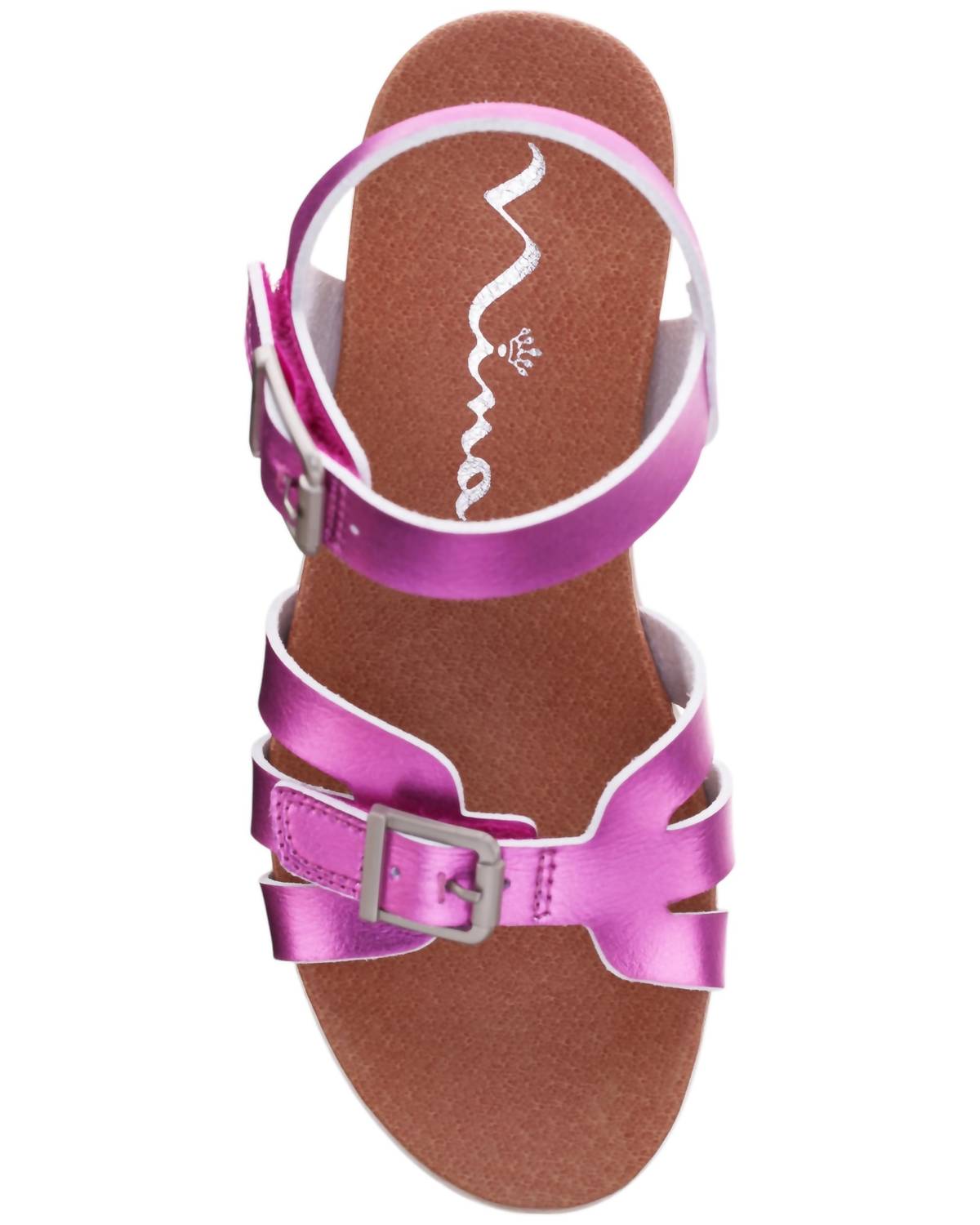 Nina - Girl's Lacey Sandals
