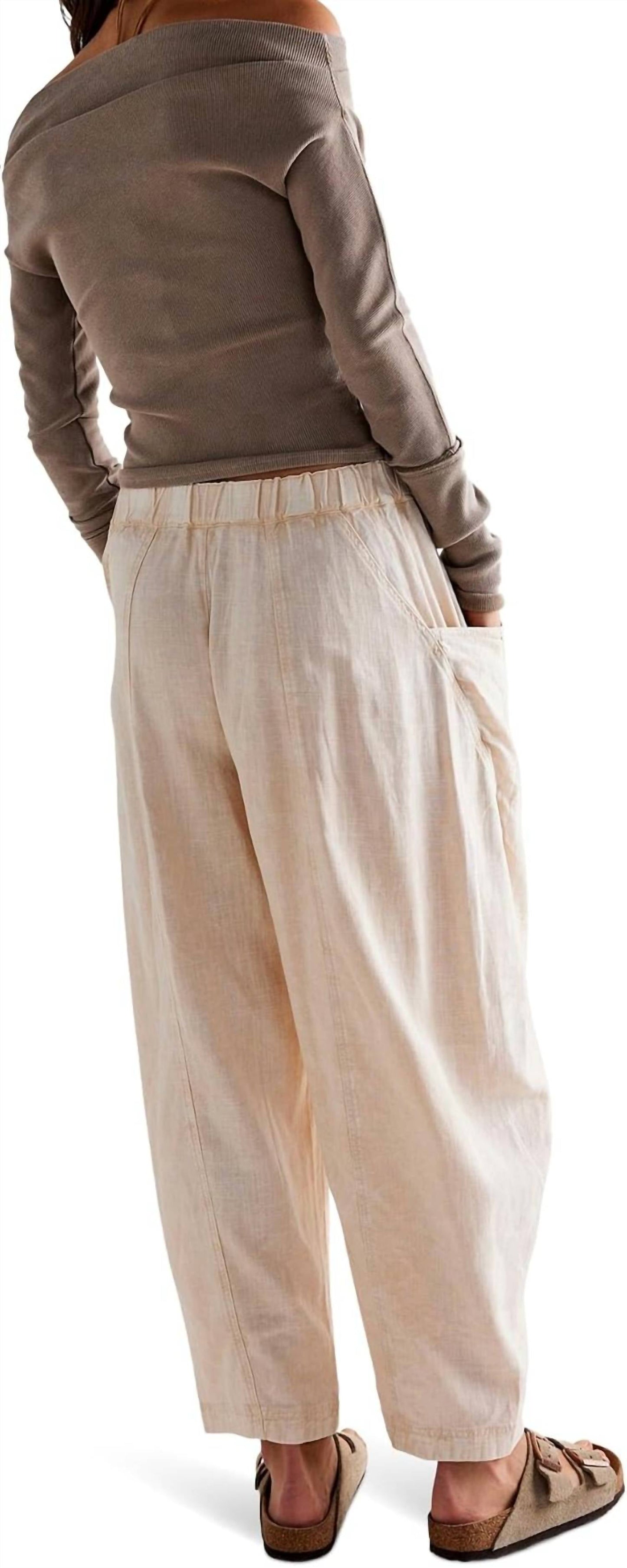 Free People - High Road Pull-on Barrel Pants