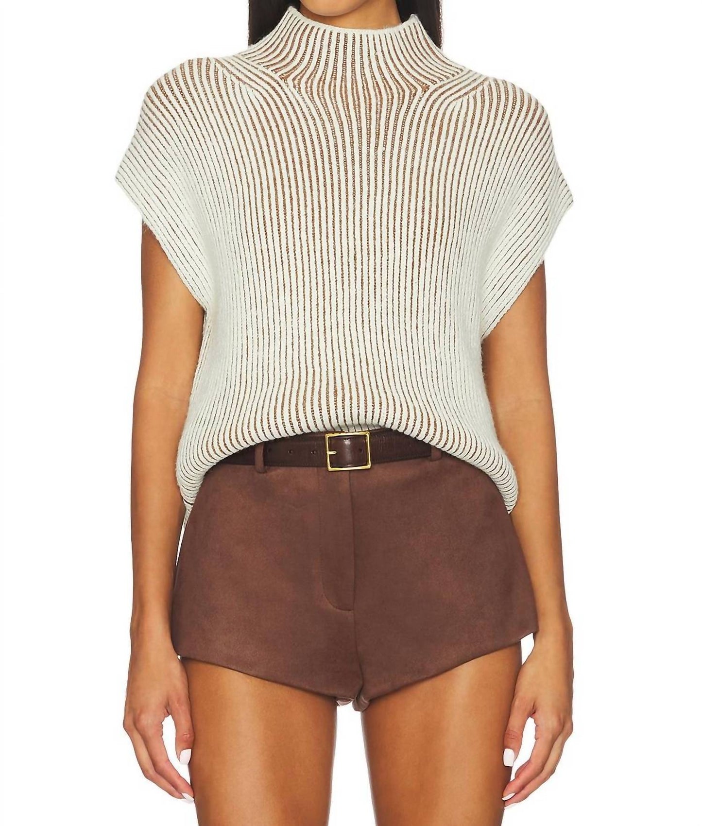 Varley - Women's Lauren Plated Knit Top