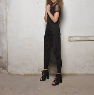 Simply Mila - Mesh Short Sleeve Dress