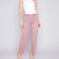 Charlie B - Raw Edge Wide Leg Pants
