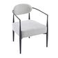 Modern Upholstered Accent Armchair With Pocket Spring Seat