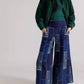 Free People - Patches Wide Leg Flare Jeans
