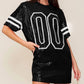 42Pops - Sequin Game Day Oversized Top
