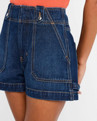 Veronica Beard - Graham Denim High Rise Shorts