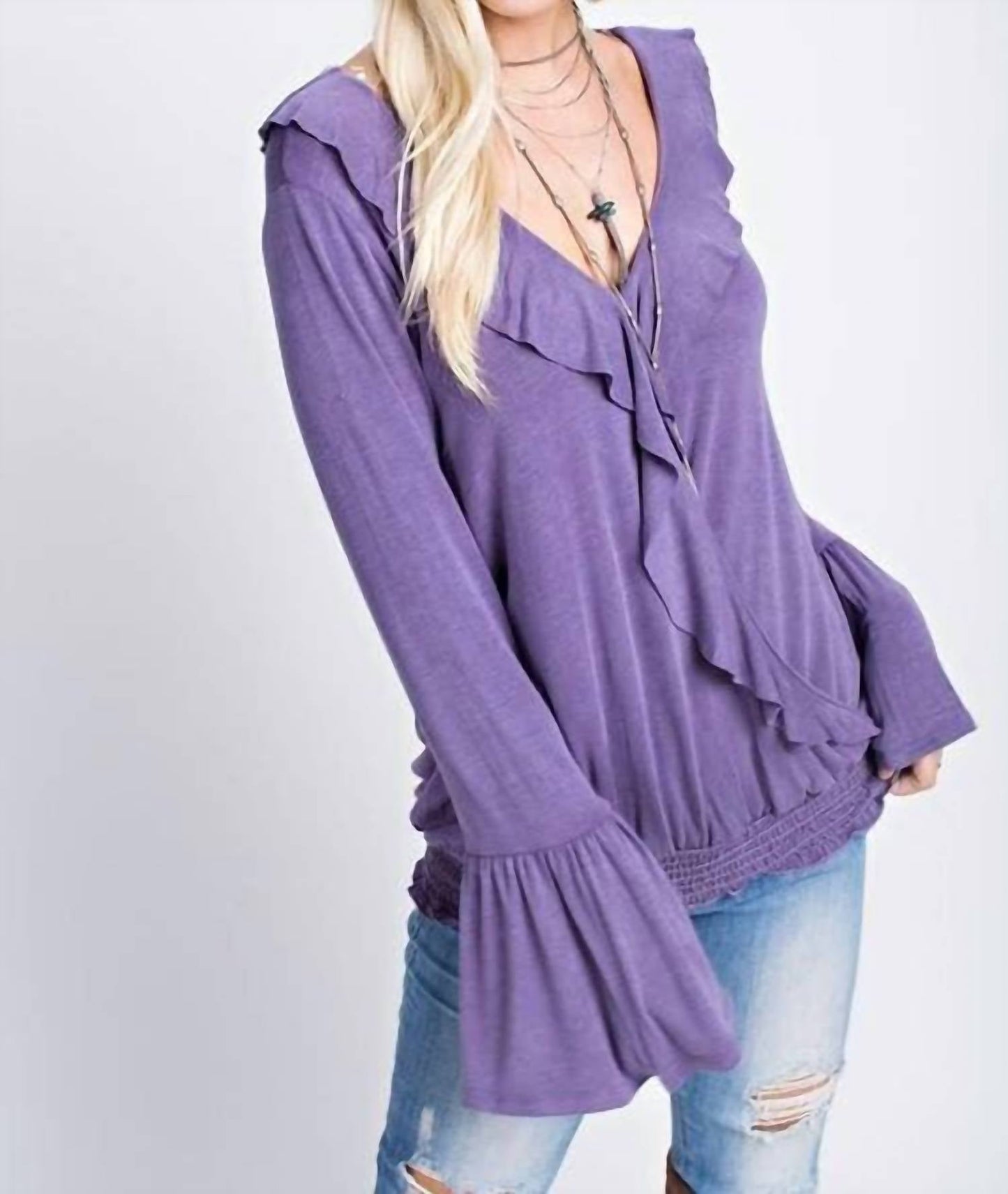 143 Story - Passion Ruffle Top