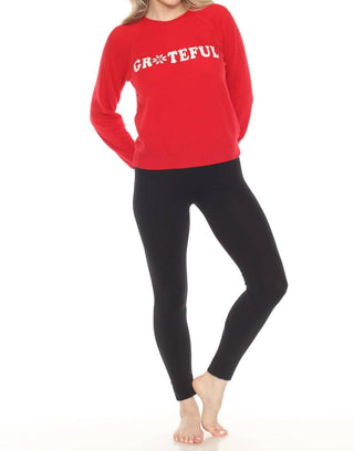 Pj Salvage - Grateful Long Sleeve Lounge Top