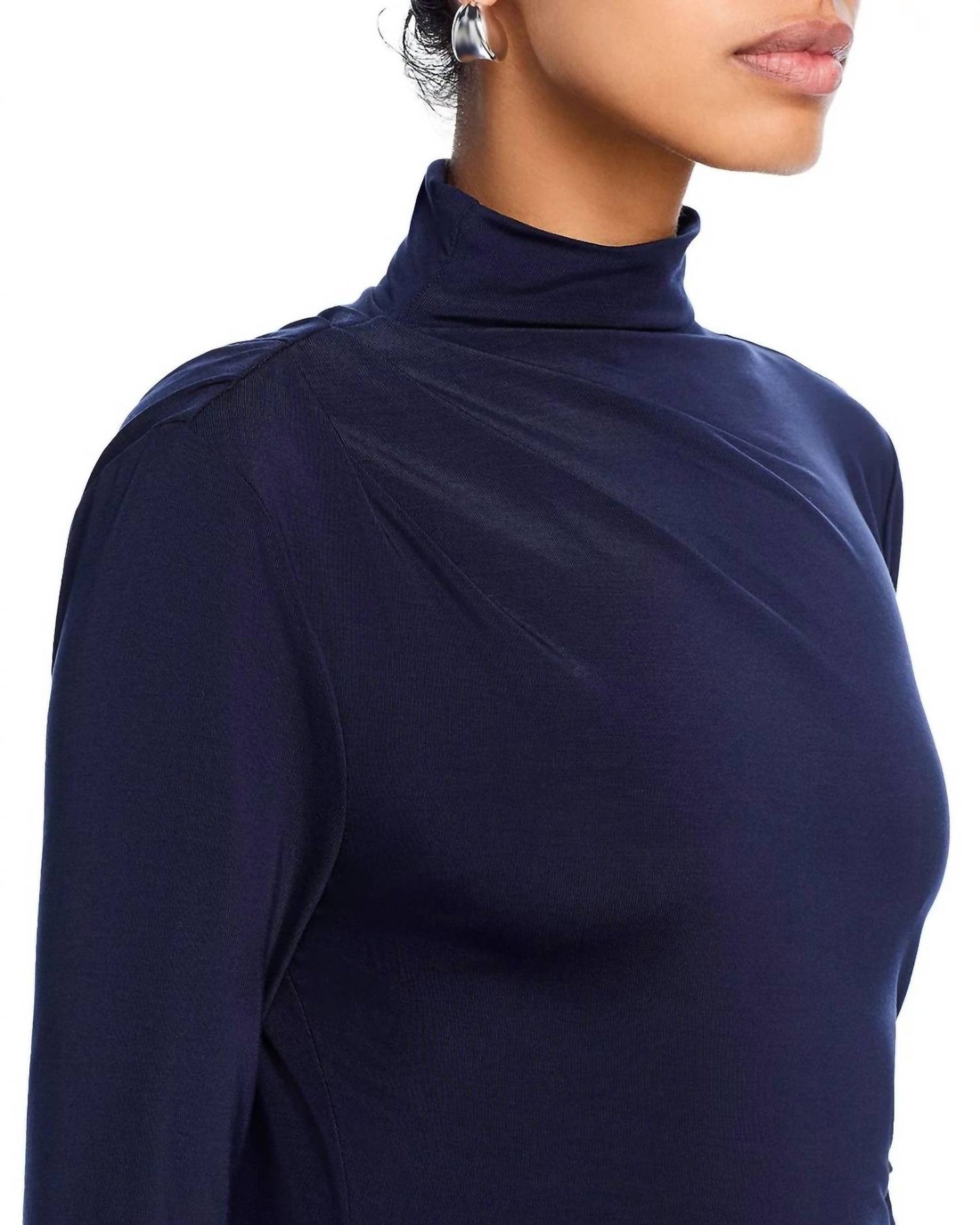 Veronica Beard - Mylie Long Sleeve Turtleneck Top