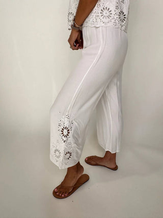 Bobi - Eyelet Pant