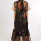 Beulahstyle - Caroleena Floral Print Sheer Dress