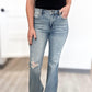 Judy Blue - Mid Rise Tummy Control Distressed Flare