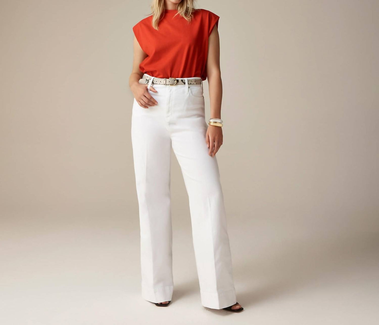 J.Crew - Wide-leg Denim Trouser