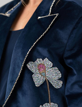 La Fuori - Soft Velvet Blazer - Plus