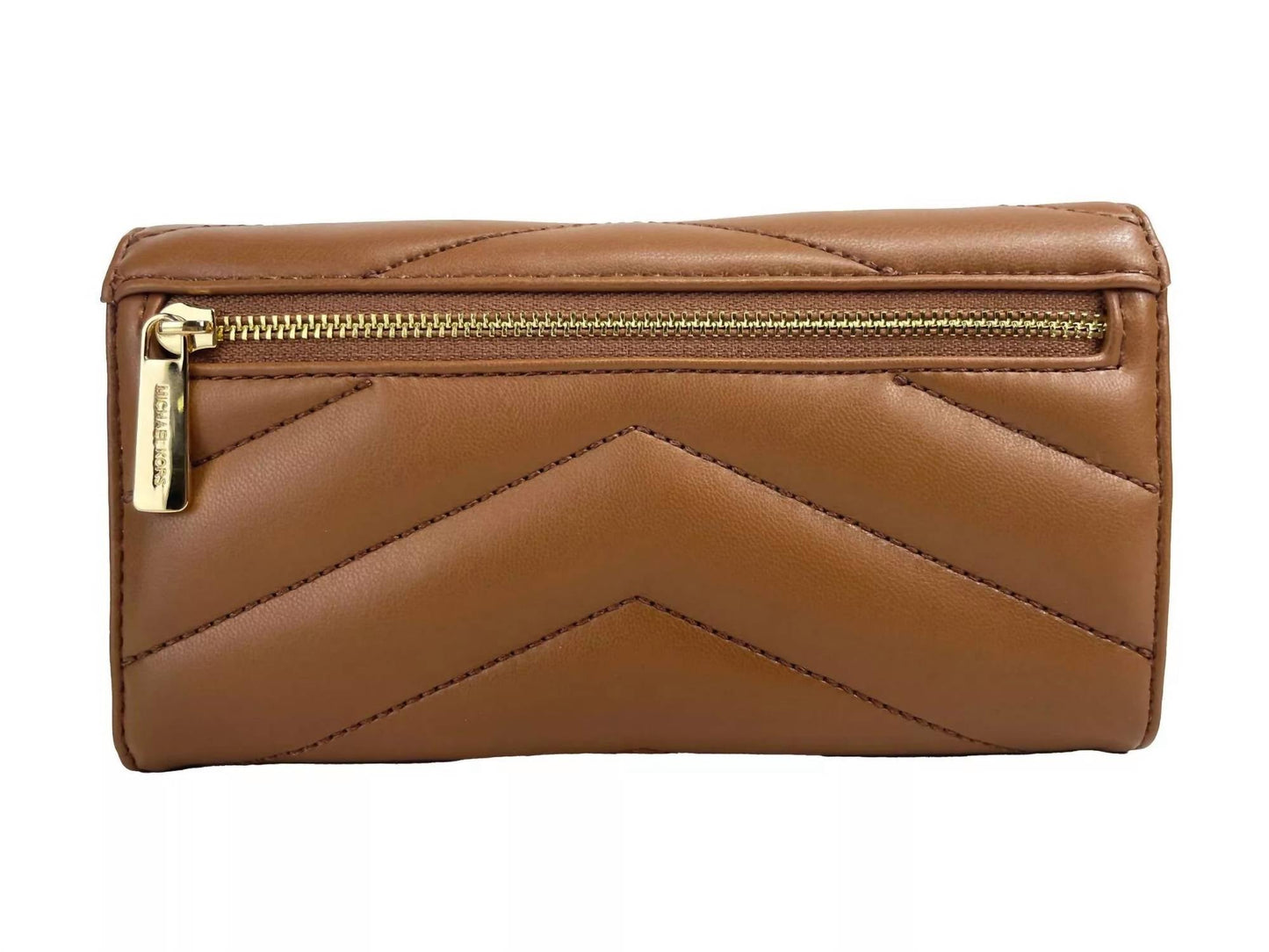 Michael Kors - Jet Set Travel Large Quilted Leather Trifold Wallet