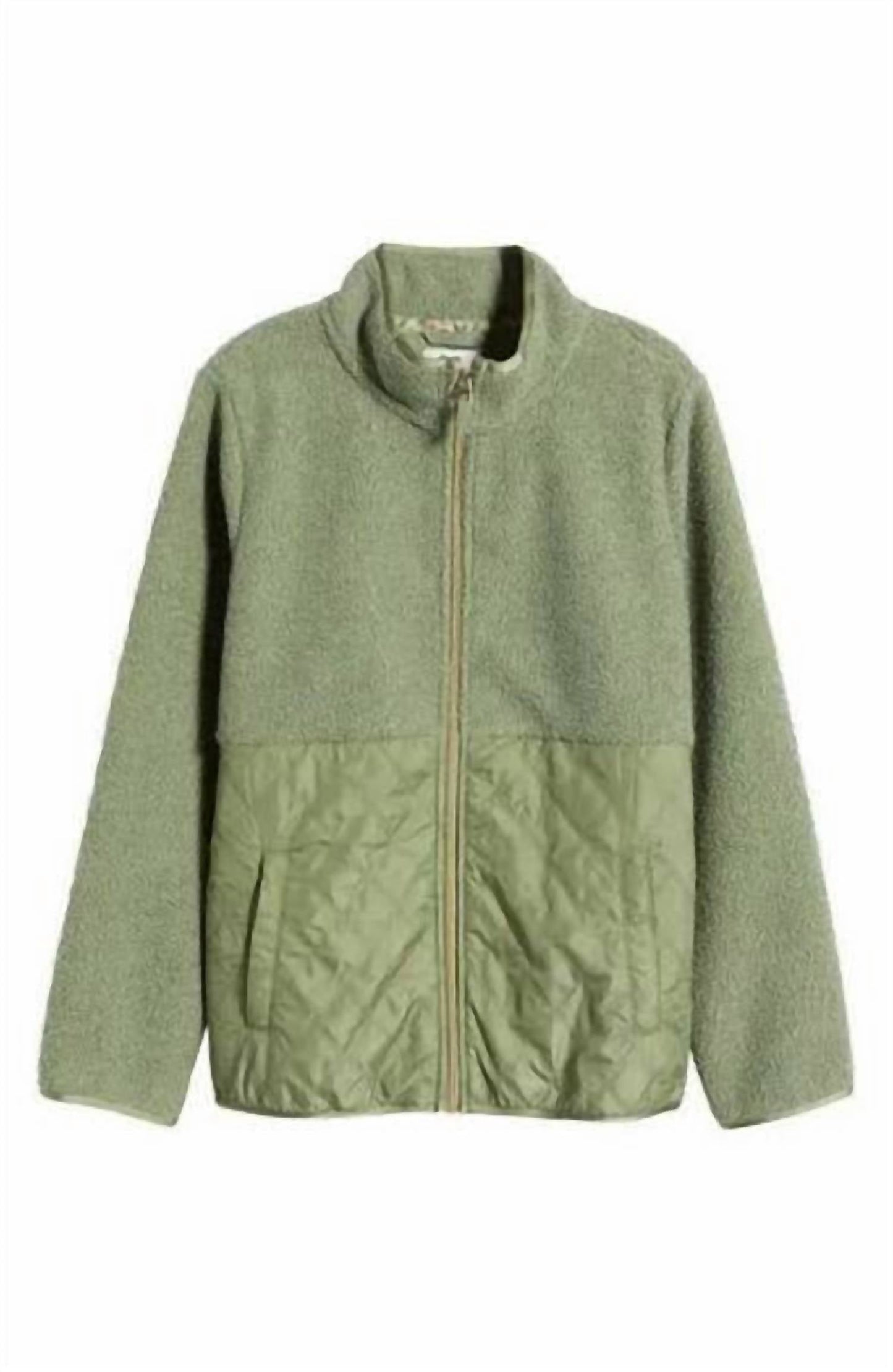 Tommy Bahama - Quilted Faux Sherpa Jacket