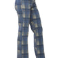 Judy Blue - Vintage Plaid Straight Leg Jeans