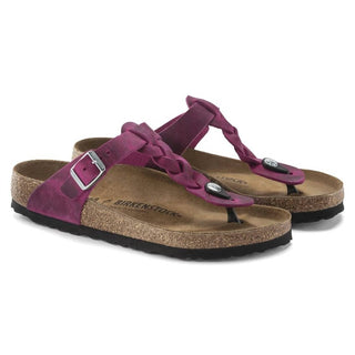 Birkenstock - Women's Gizeh Braided Oiled Leather Sandals