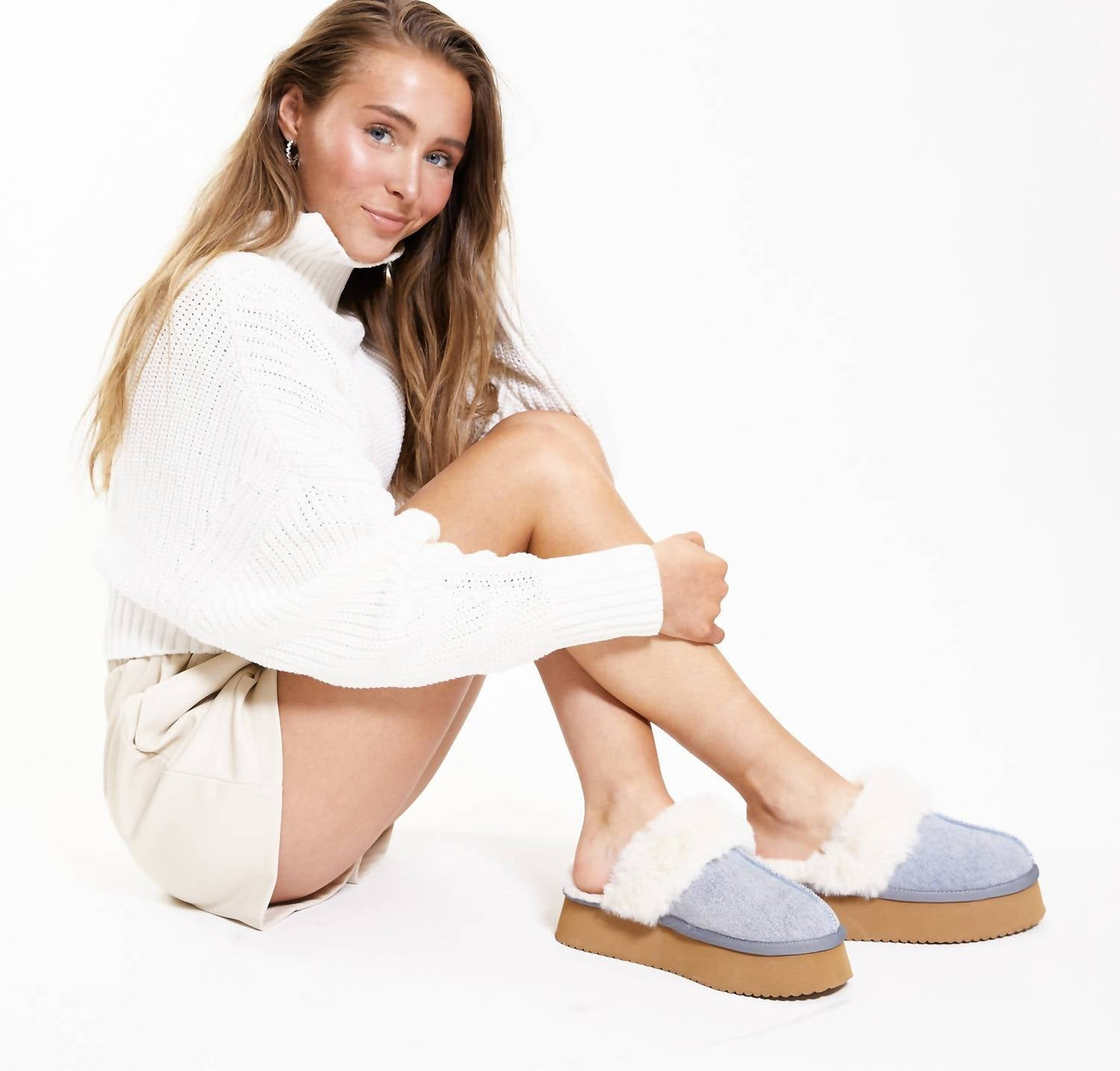Corkys Footwear - Cuddle Up Fur Slippers