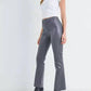 Just Black Denim - Coated Slim Bootcut Jean