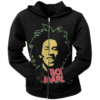 Bob Marley - Teen's Sweet Smile Zip Hoodie