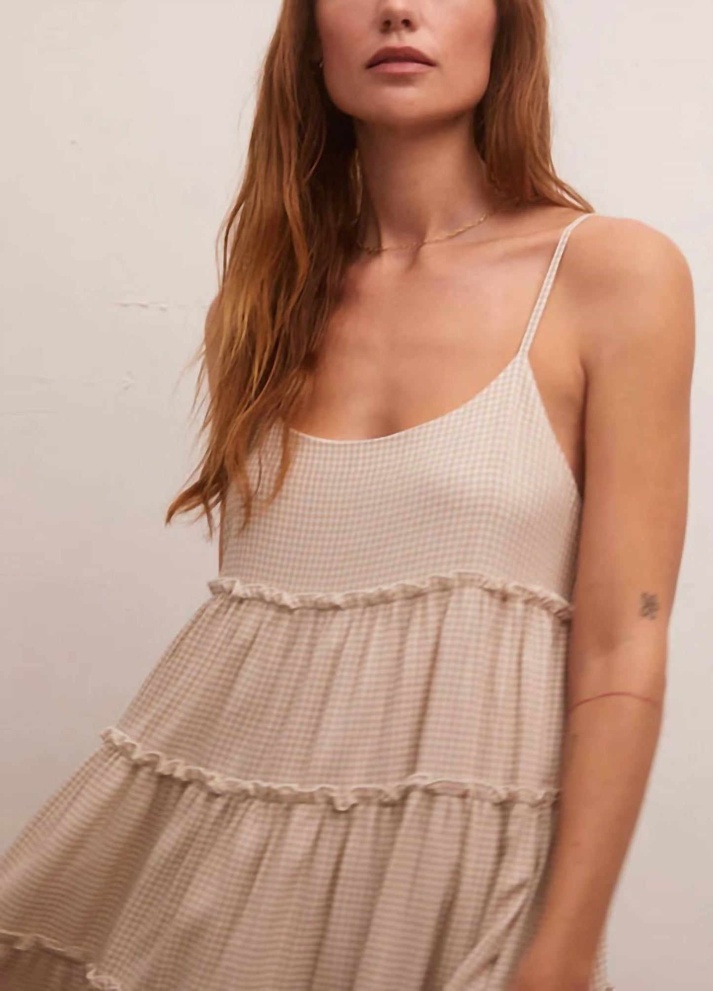Z Supply - CARINA GINGHAM MINI DRESS