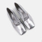 Shu Shop - Women's Adele Metallic Leather Flats