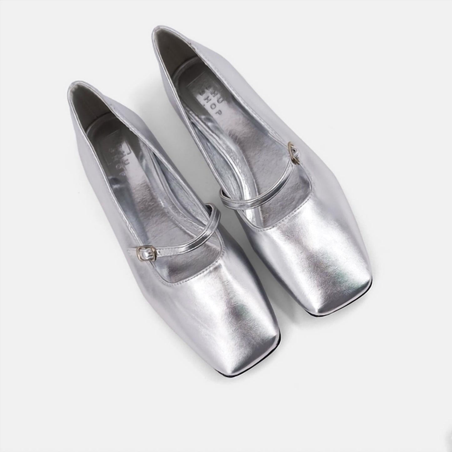 Shu Shop - Women's Adele Metallic Leather Flats
