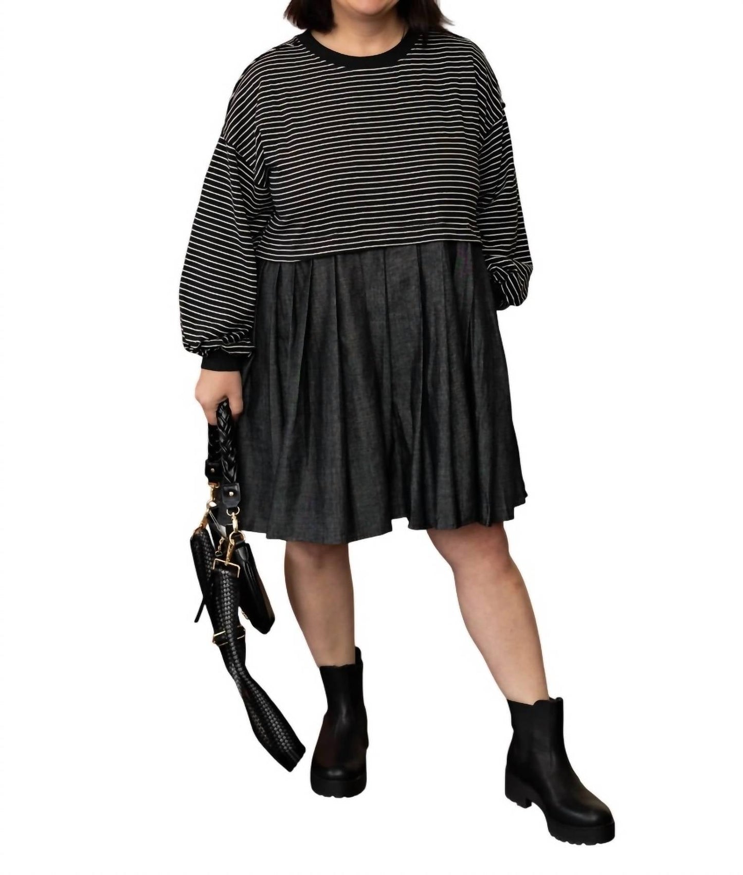 Entro - In With Stripes Dress